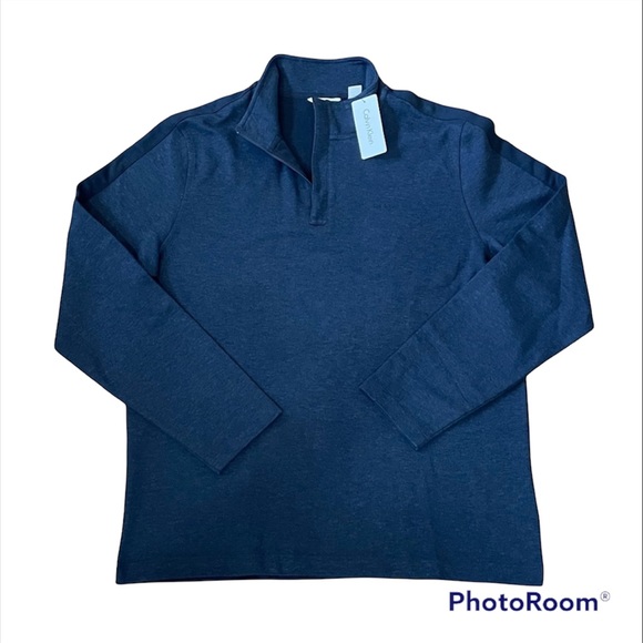 Calvin Klein Other - CALVIN KLEIN Long Sleeve Shirt Large Speckled Blue NWT